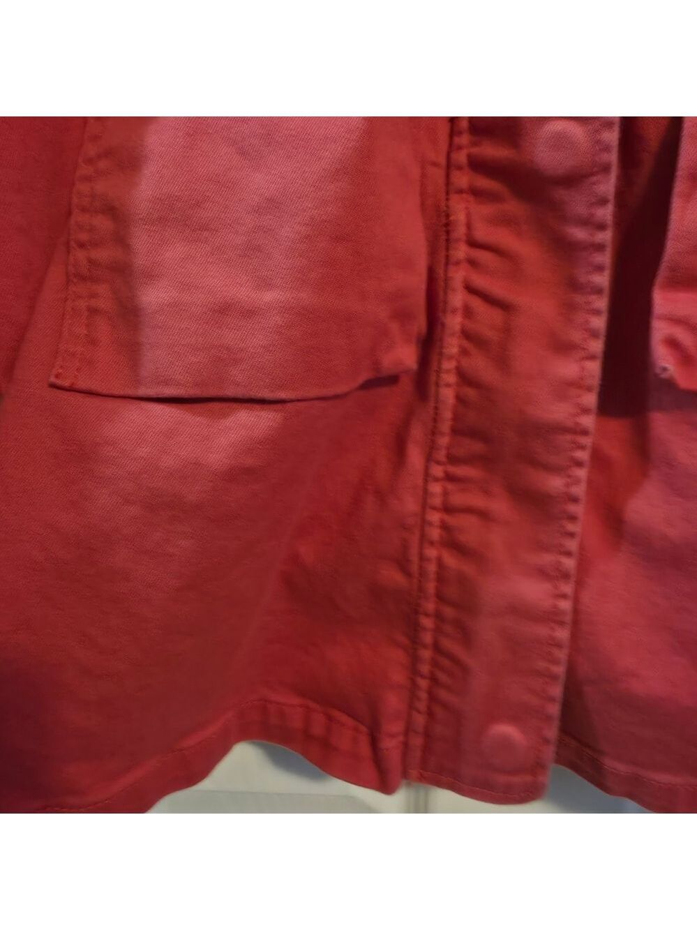 4/$25 Deal! Amanda Green Women's Coral Cotton Utility Jacket - Picture 5 of 13